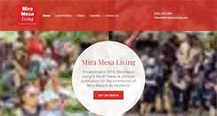 Desktop Screenshot of miramesaliving.com